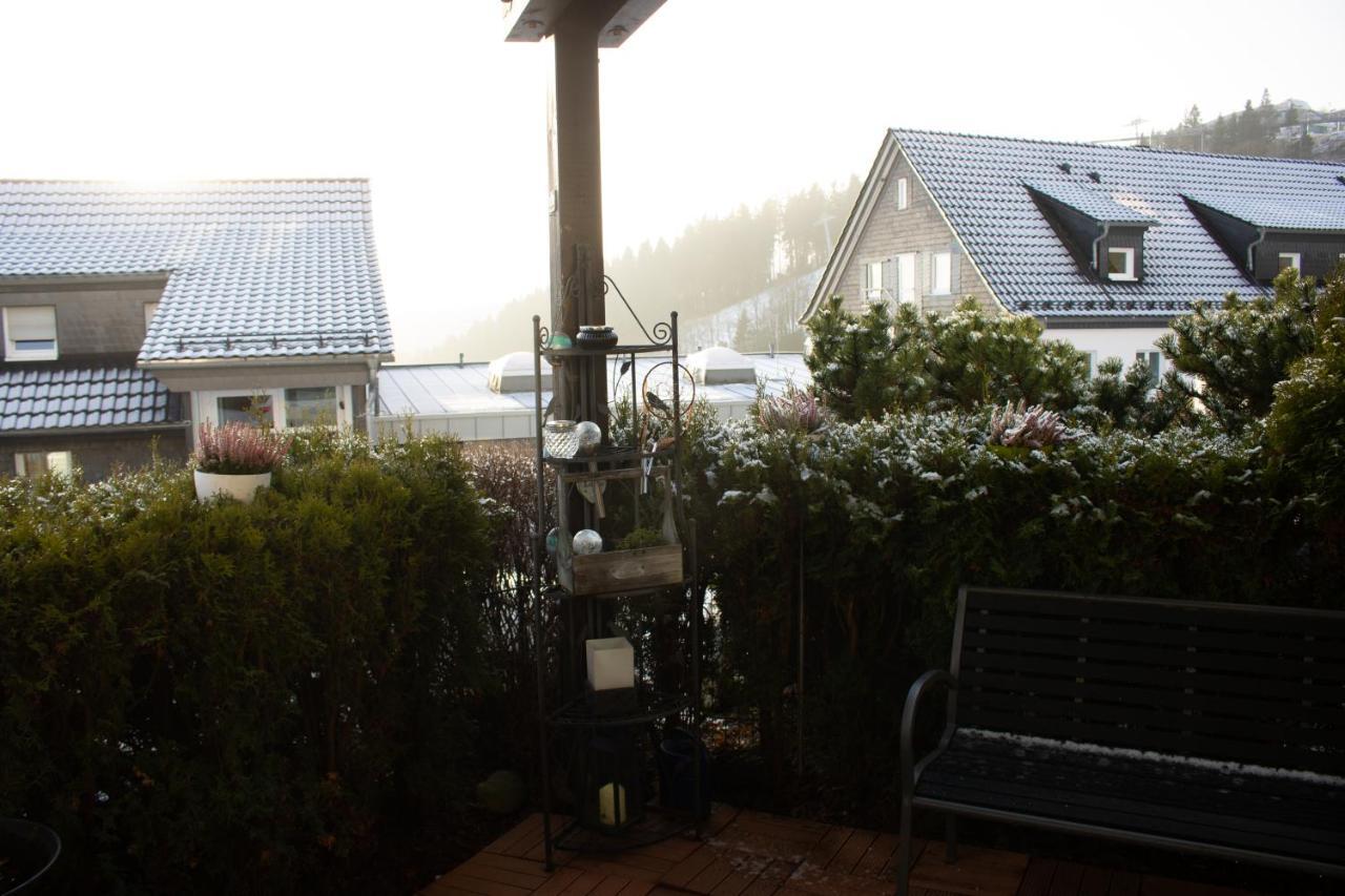 Bergkristall Direkt Am Bikepark Und Skigebiet, 2 Schlafzimmer, Terrasse, Abschliessbarer Keller Winterberg Bagian luar foto