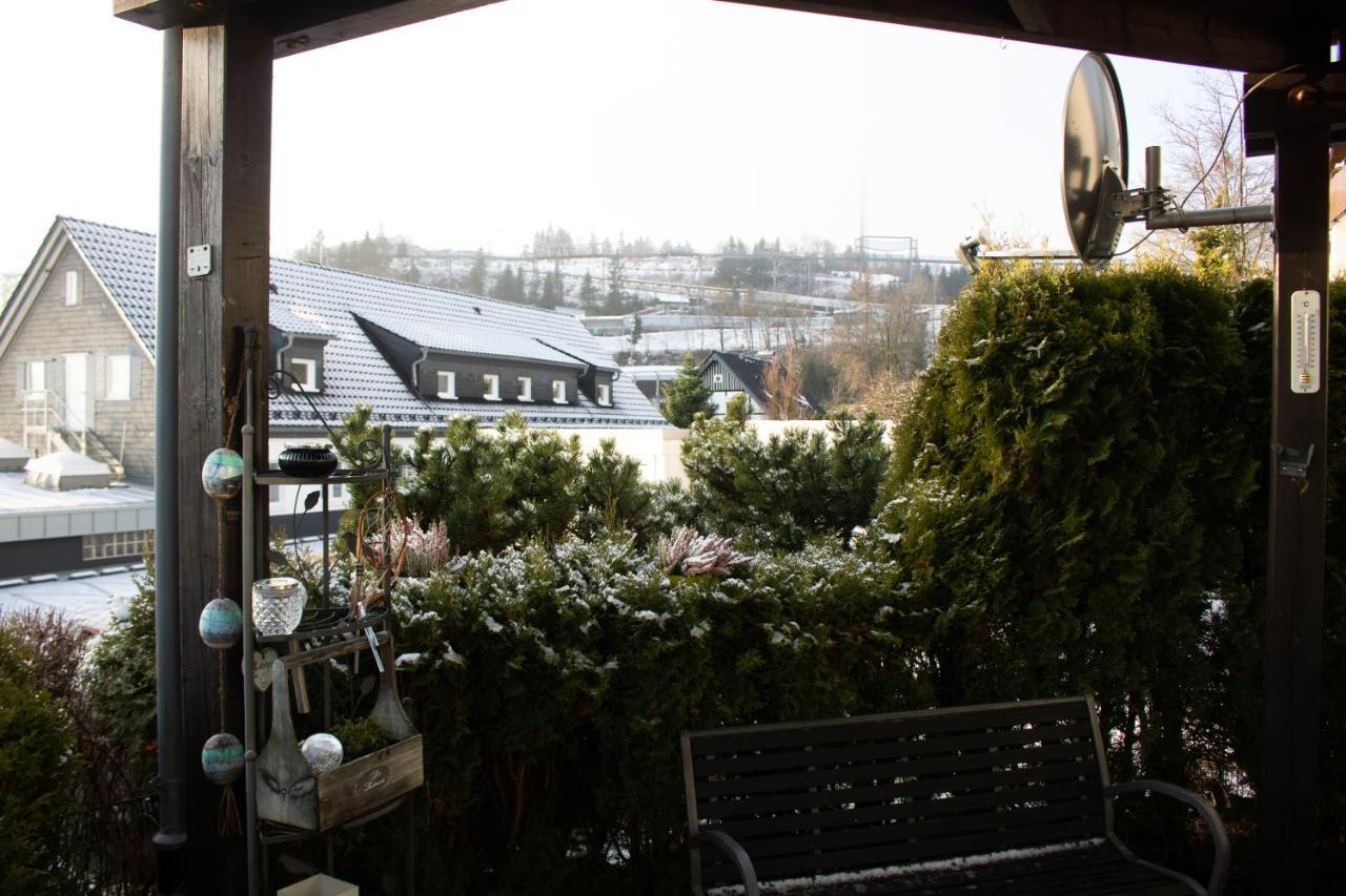 Bergkristall Direkt Am Bikepark Und Skigebiet, 2 Schlafzimmer, Terrasse, Abschliessbarer Keller Winterberg Bagian luar foto